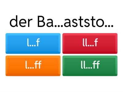 B2 - Rechtschreibung 