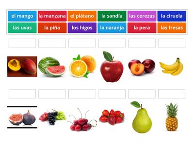 Las Frutas