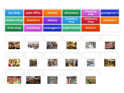 Roadmap A2+, unit 5C, Types of Shops