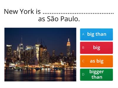 | Comparatives of Equality