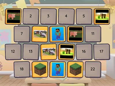 Picture Sequencing - Minecraft Theme