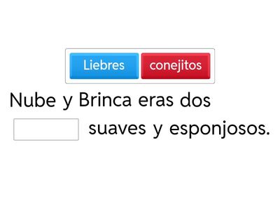 Cuento  "Nube y Brinca"