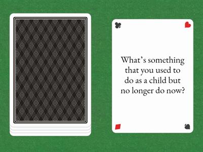 Used to/be used to/get used to - Speaking