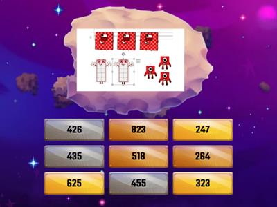 Menentukan nilai nombor bagi kuantiti blok nombor.