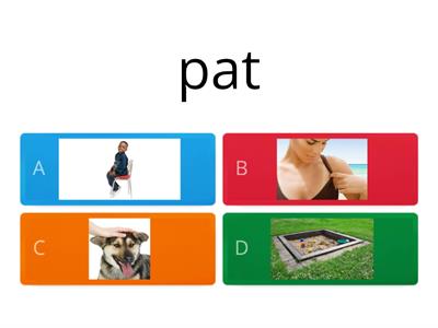 CVC words with s, a, t, p, i, n, m