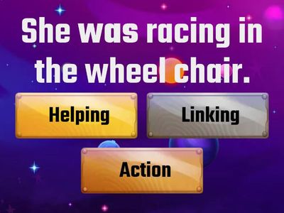 Helping, linking, or Action Verb?