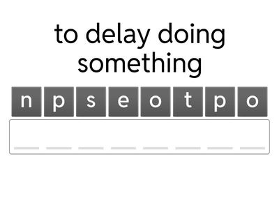 VOCABULARY GERUND/BOOK