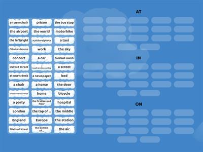 Prepositions of time 