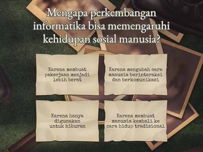 Dampak Sosial Informatika