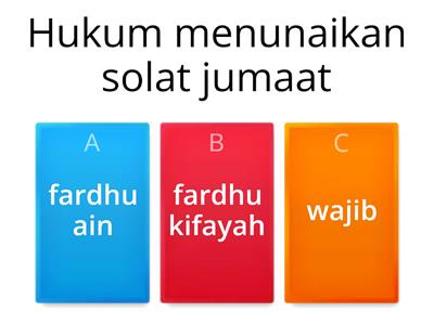 TAHUN 4: SOLAT JUMAAT