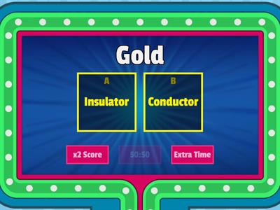  Insulators and conductors
