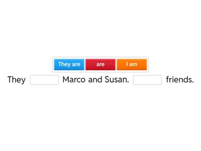 A1: Pronombres  (I, you, we, they)