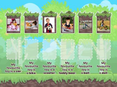 My favourite toy is...