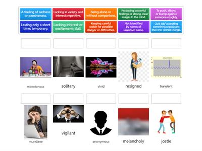 Tiredness of Rosabel Writing Vocab