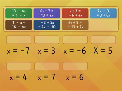 Solving Equations variables both sides