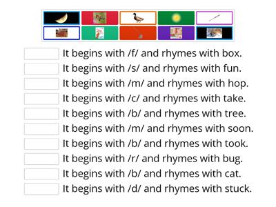 onset/rime: rhyming words 3/9