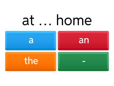 Артикли 5 класс