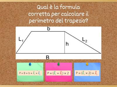 Perimetro e area del trapezio