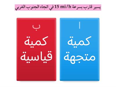 مراجعة المتجهات للصف 3ث ف2 أ:حسناءالغامدي