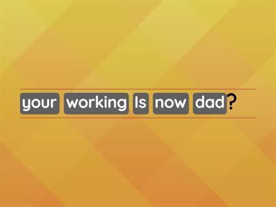 Present Continuous Interrogative