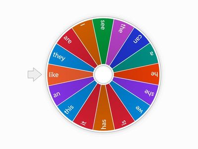 Read the sight words