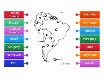 South America Map >:)