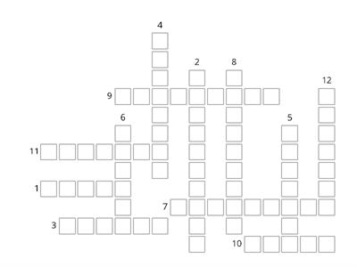 Phrasal verbs crossword