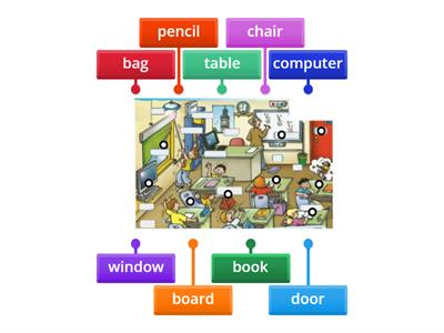 classroom objects
