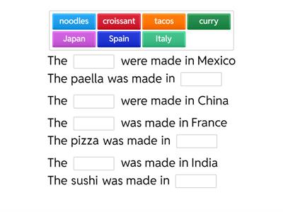 Globalization Review - 2nd Grade E