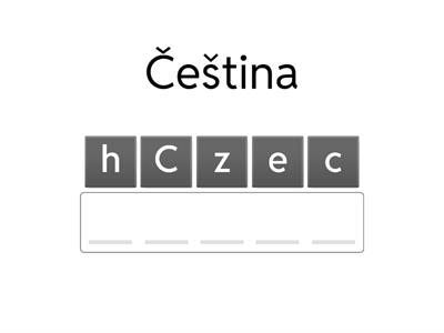 Angličtina - školní předměty