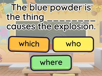 8-2 Who, which, where