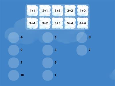 Podniebna matematyka - Dodawanie w zakresie 10