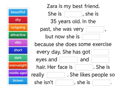 Describing appearance