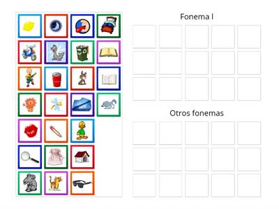 Discriminación auditiva Fonema L