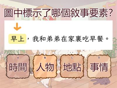 1B中文_温習敘事四要素