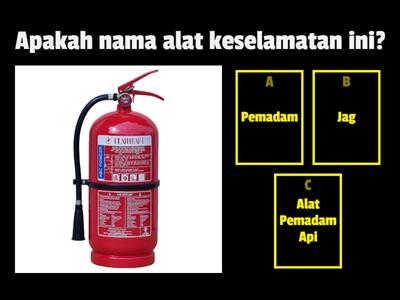 Keselamatan ( Alat Pemadam Api)