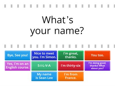 Unit 1. Introduce yourself