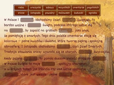 Wszystkich Świętych 