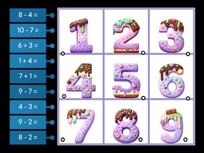 Сложение и вычитание в пределах 10