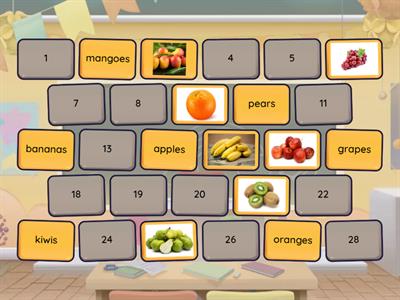 Fruits memory game