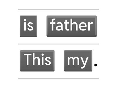 SẮP XẾP CÂU TA 1