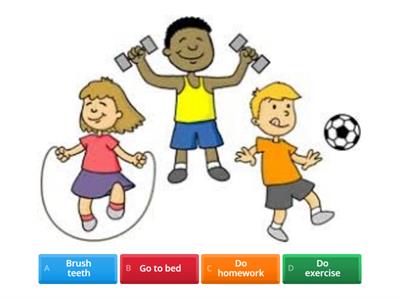  Daily Routine-2nd Garde