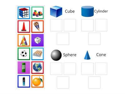 3D shape sorting 
