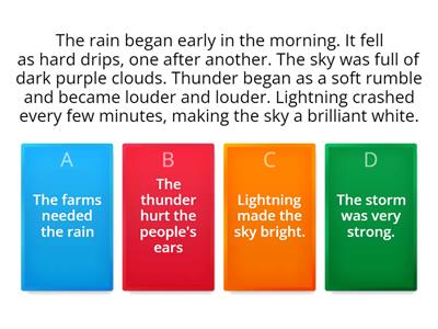 Finding the Main Idea