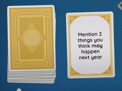 Modal verbs - Speaking cards