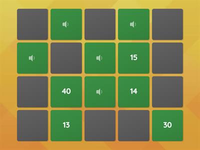 Minimal Pairs - Numbers