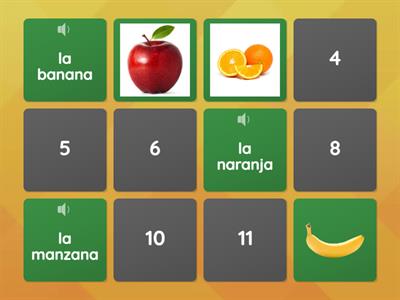 Fruits Matching