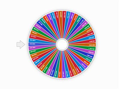 Addition and subtraction bingo