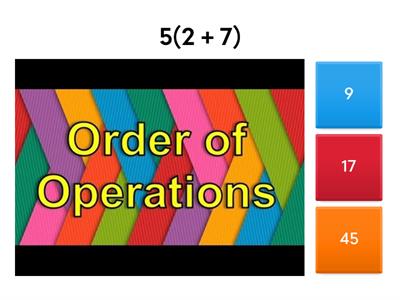 Simplify Numerical Expressions Level 2 Practice