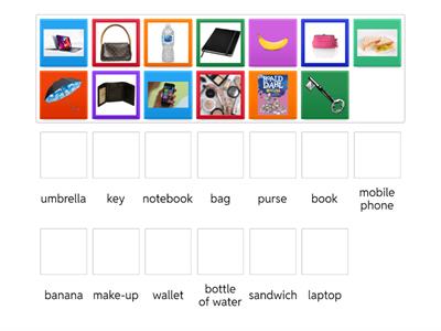 SPEAKOUT A1 - Unit 1: Vocabulary (common objects)